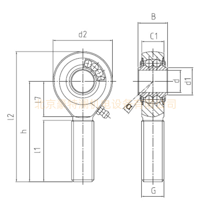 BRM10-00-501 BRM10-00-502德國(guó)durbal桿端關(guān)節(jié)軸承尺寸參數(shù)